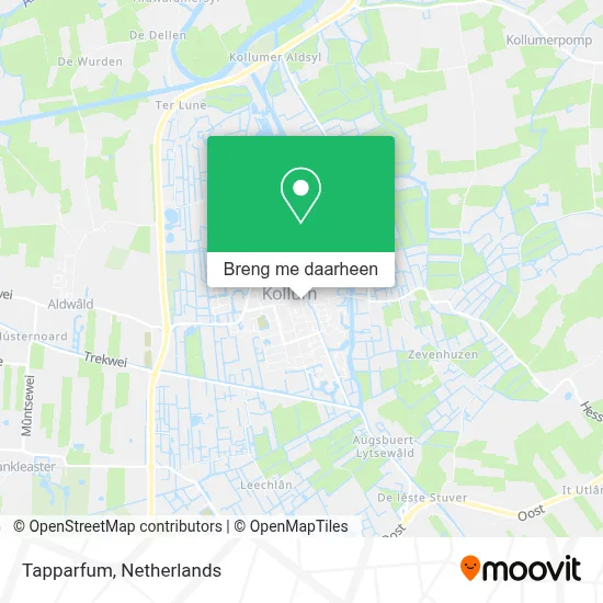 Tapparfum kaart