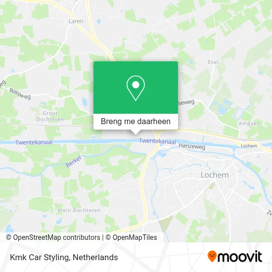 Kmk Car Styling kaart