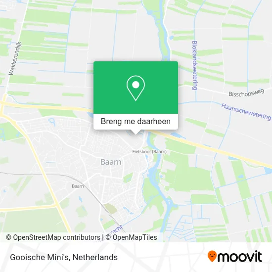 Gooische Mini's kaart