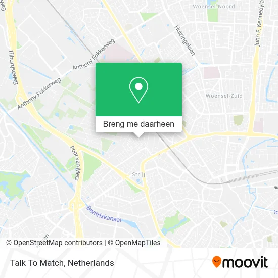 Talk To Match kaart