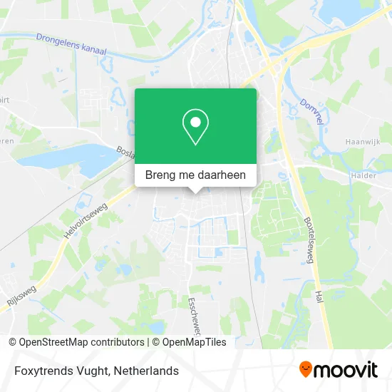 Foxytrends Vught kaart