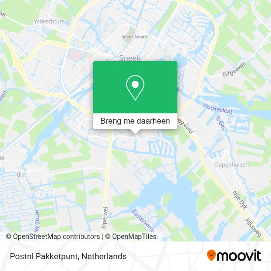 Postnl Pakketpunt kaart