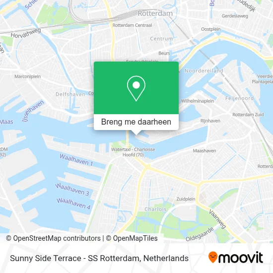 Sunny Side Terrace - SS Rotterdam kaart
