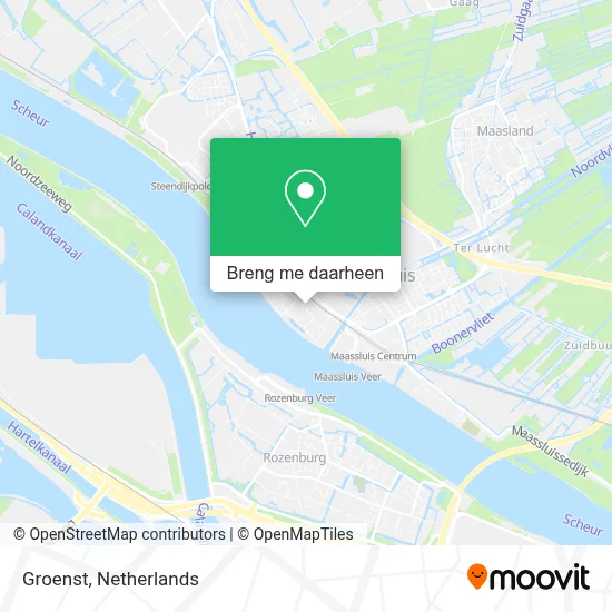Groenst kaart