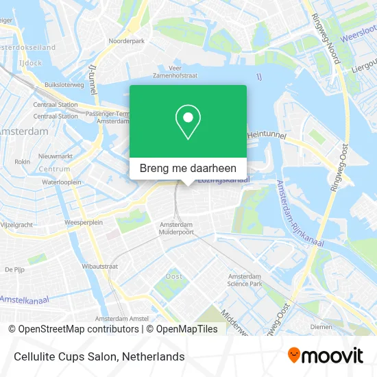 Cellulite Cups Salon kaart