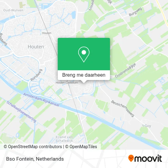Bso Fontein kaart