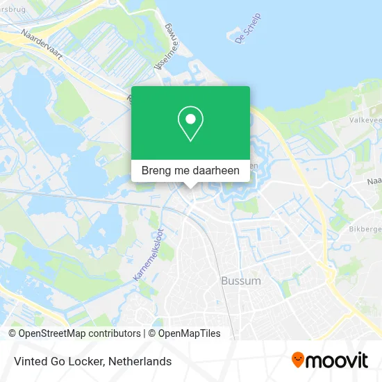 Vinted Go Locker kaart