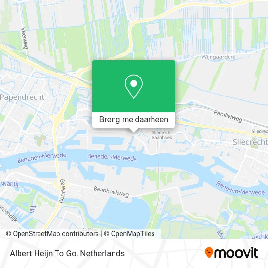 Albert Heijn To Go kaart