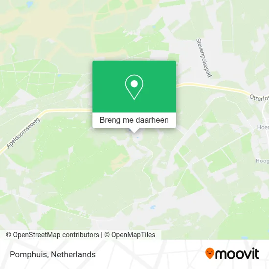 Pomphuis kaart