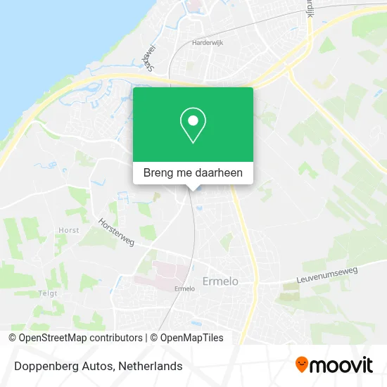 Doppenberg Autos kaart