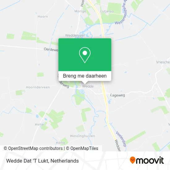 Wedde Dat 'T Lukt kaart