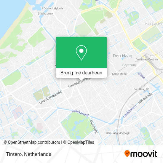 Tintero kaart