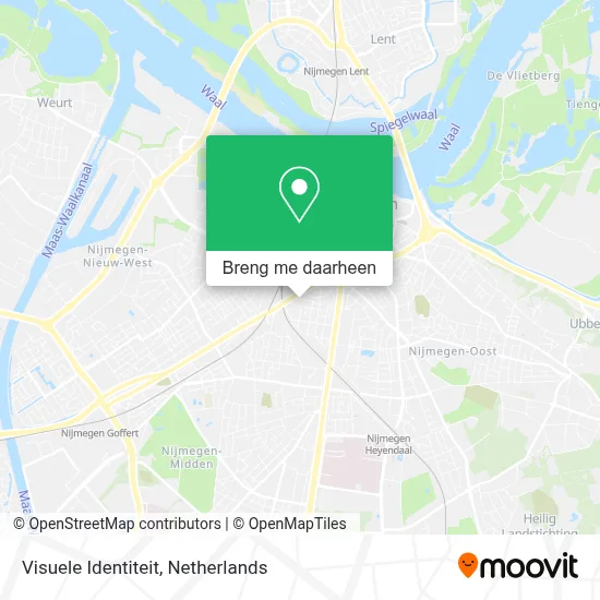 Visuele Identiteit kaart