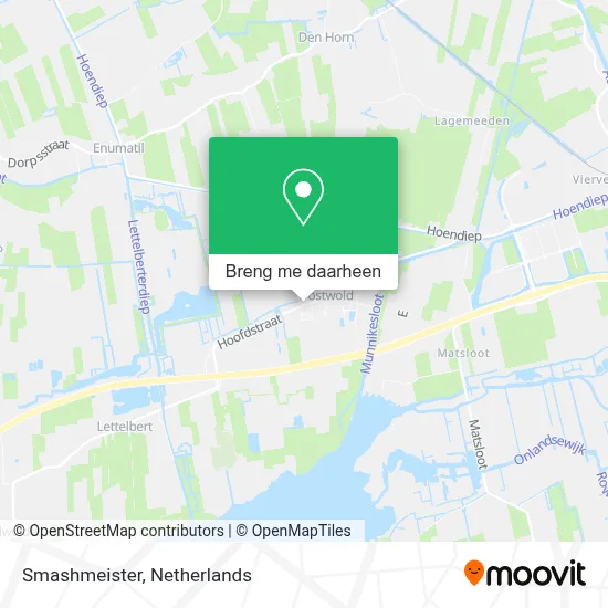 Smashmeister kaart