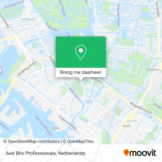 Aed Bhv Professionals kaart