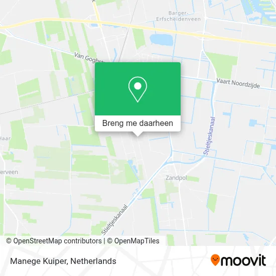 Manege Kuiper kaart