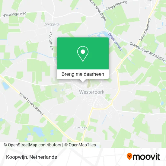 Koopwijn kaart