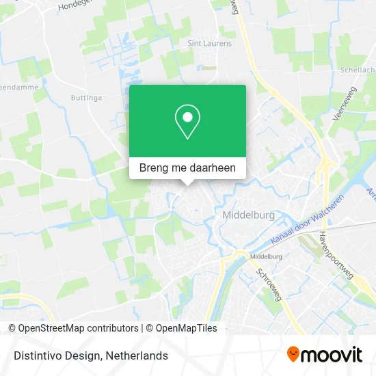Distintivo Design kaart