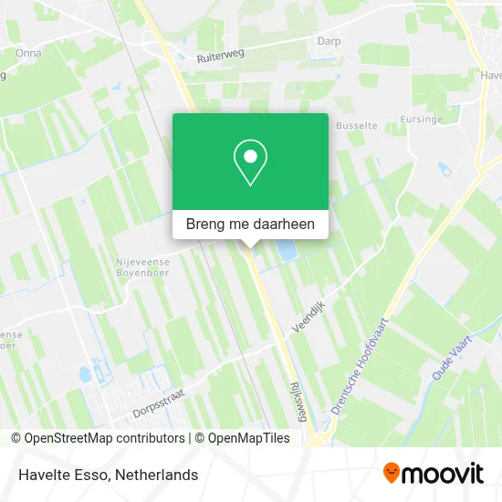 Havelte Esso kaart