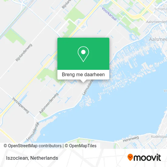 Iszoclean kaart