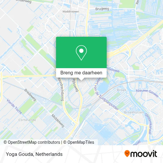 Yoga Gouda kaart