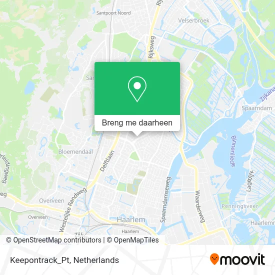 Keepontrack_Pt kaart