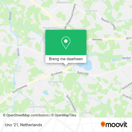 Uno '21 kaart