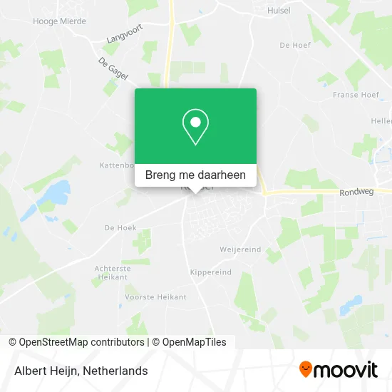 Albert Heijn kaart