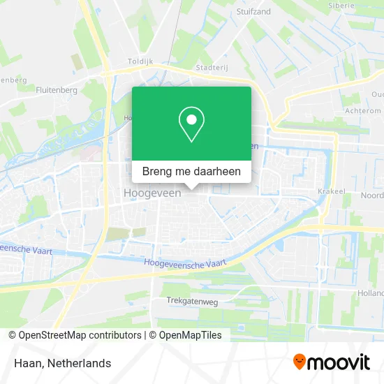 Haan kaart