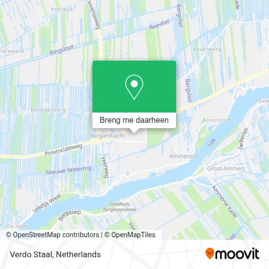 Verdo Staal kaart