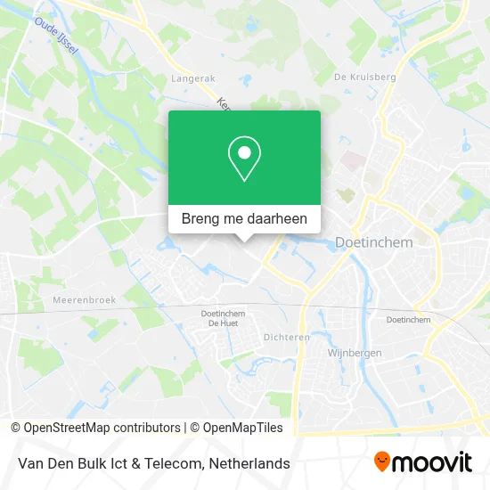 Van Den Bulk Ict & Telecom kaart