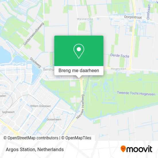 Argos Station kaart