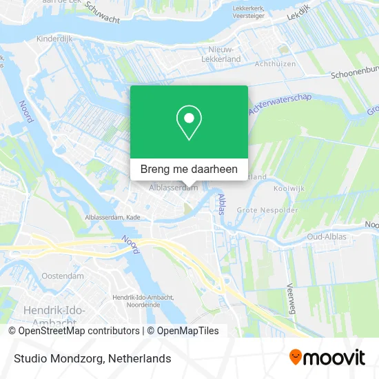 Studio Mondzorg kaart