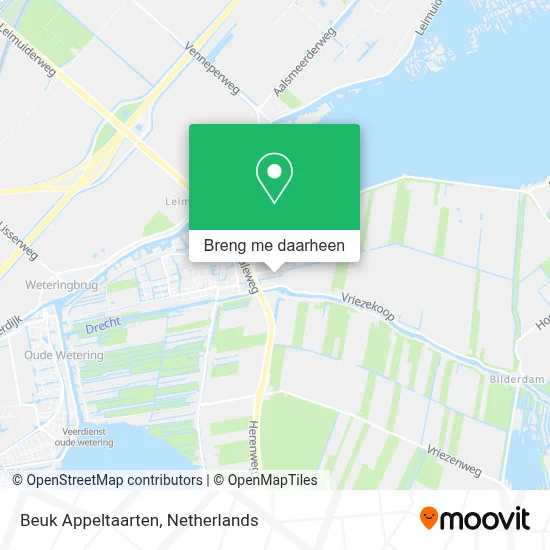 Beuk Appeltaarten kaart