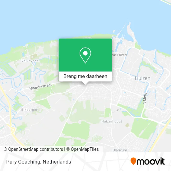 Pury Coaching kaart