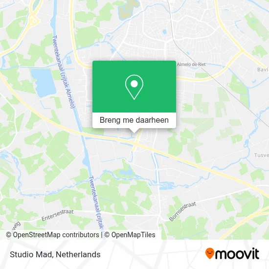 Studio Mad kaart