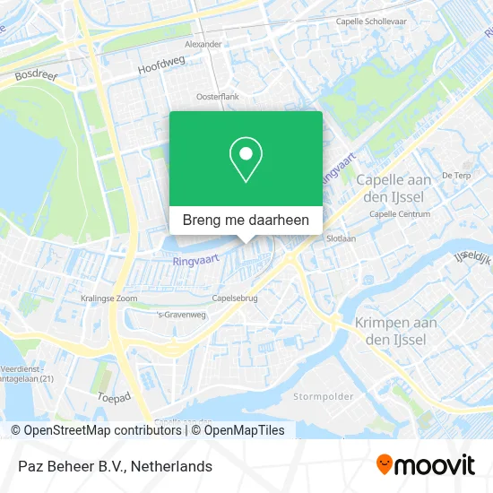 Paz Beheer B.V. kaart