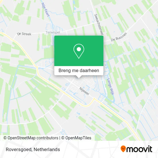 Roversgoed kaart