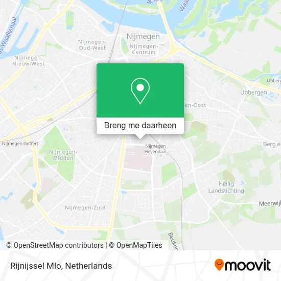 Rijnijssel Mlo kaart