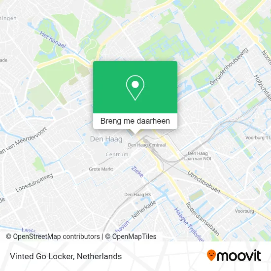 Vinted Go Locker kaart