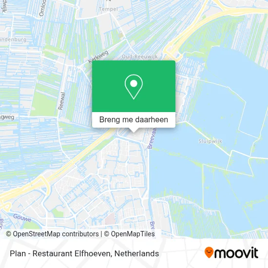 Plan - Restaurant Elfhoeven kaart