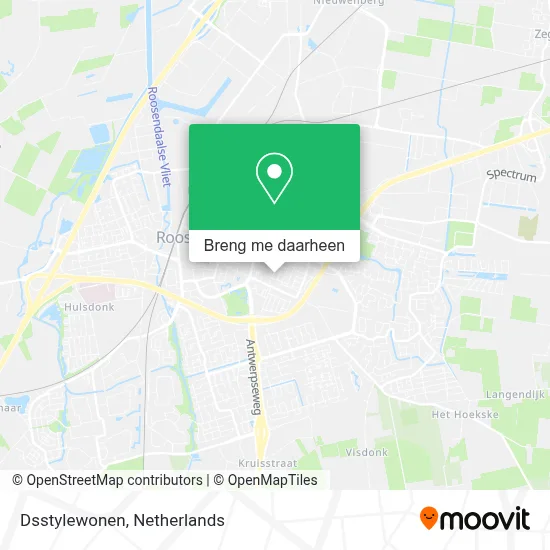 Dsstylewonen kaart