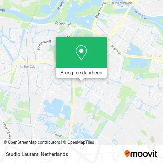 Studio Laurant kaart