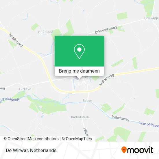 De Wirwar kaart