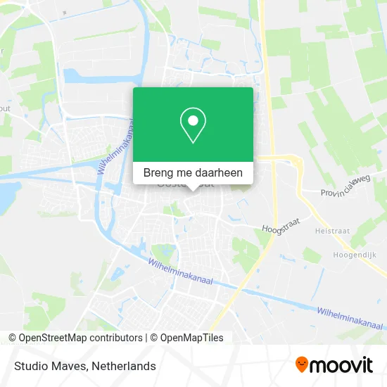 Studio Maves kaart