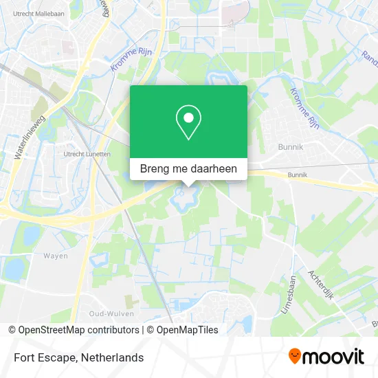 Fort Escape kaart