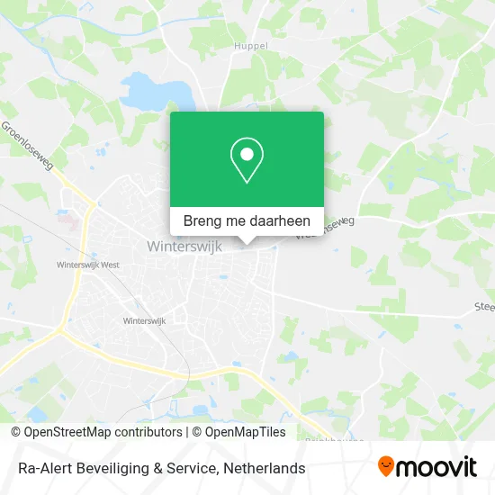 Ra-Alert Beveiliging & Service kaart