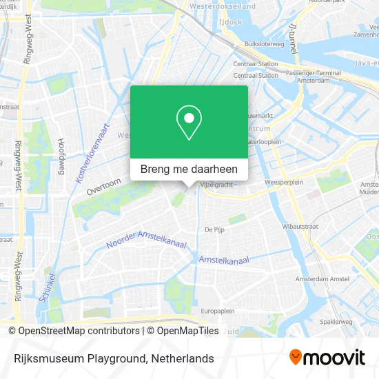 Rijksmuseum Playground kaart