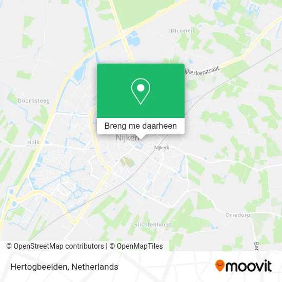 Hertogbeelden kaart