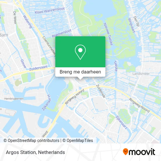 Argos Station kaart